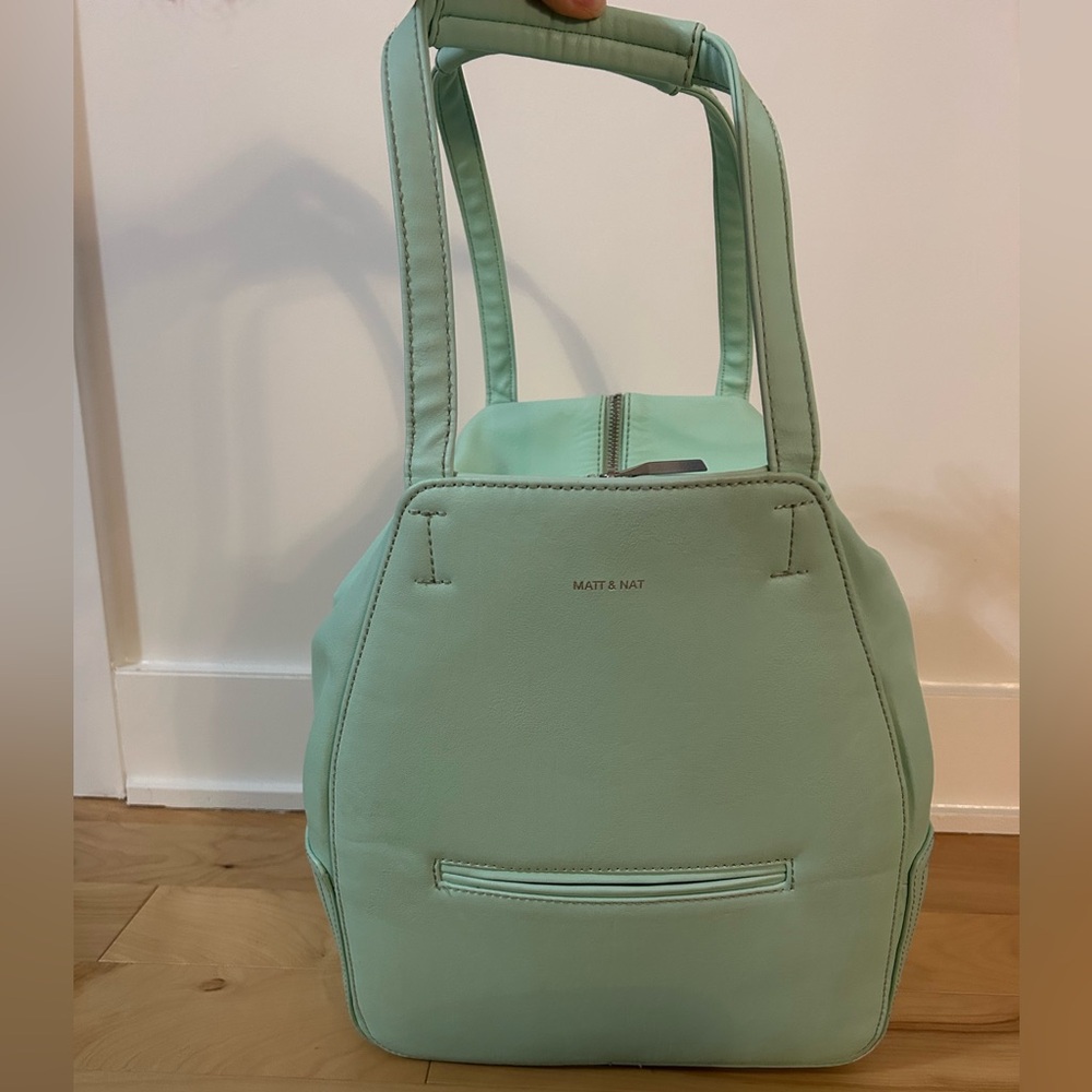 Matt & Nat large handbag Mint Green - Picture 5 of 11